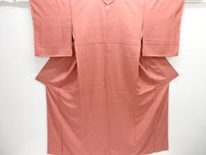 文字模様一つ紋江戸小紋着物